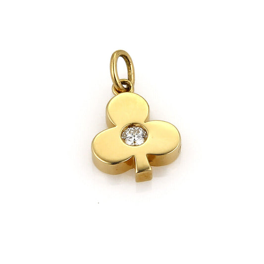 Hearts on Fire HOF Diamond Club 18k Yellow Gold Charm Pendant