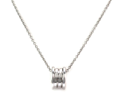 Bvlgari B.zero1 18k White Gold Pendant Necklace