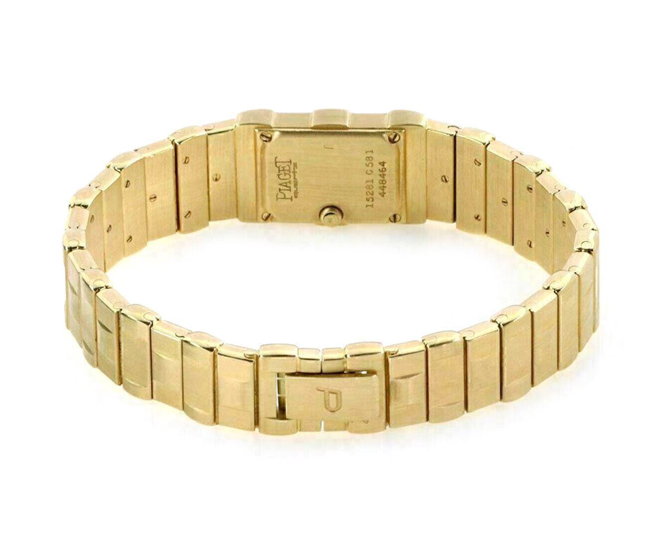 Piaget Polo 18k Yellow Gold Ladies Quartz Wrist Watch 15281