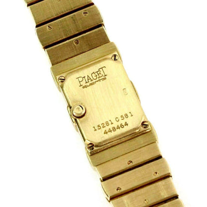 Piaget Polo 18k Yellow Gold Ladies Quartz Wrist Watch 15281