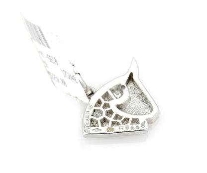 Marina B. Diamond Unicorn Zoo Collection 18k White Gold Charm Pendant