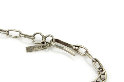 Turquoise Sterling Silver Large Medallion Fancy Collar Necklace