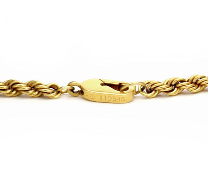 Carrera y Carrera Diamond 18k Yellow Gold Horse Pendant Rope Necklace