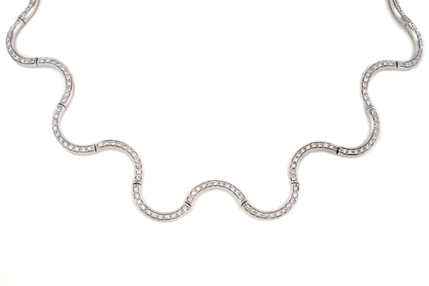 Diamond 18k Yellow Gold Full Circle Necklace