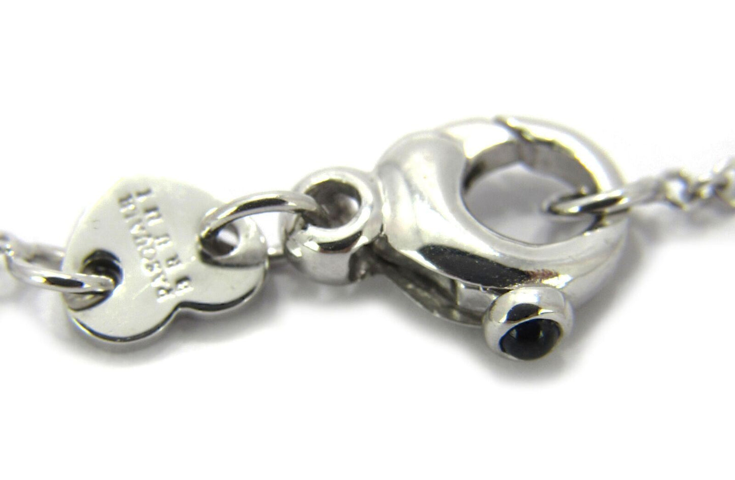 Pasquale Bruni 5.76ct Pink Tourmaline 18k White Gold Cross Pendant