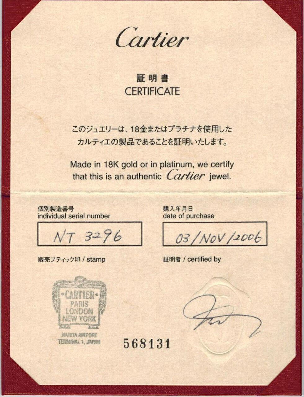 Cartier Pasha Citrine & Amethyst 18k Gold Round Ring w/Certificate