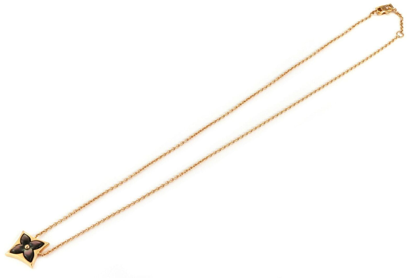 Louis Vuitton Blossom Star Mother-of-Pearl 18k Pink Gold Necklace