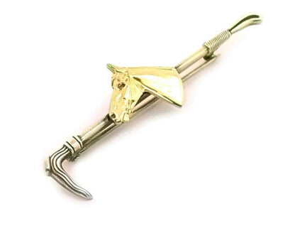 Horse Tie Pin in 10k Yellow Gold