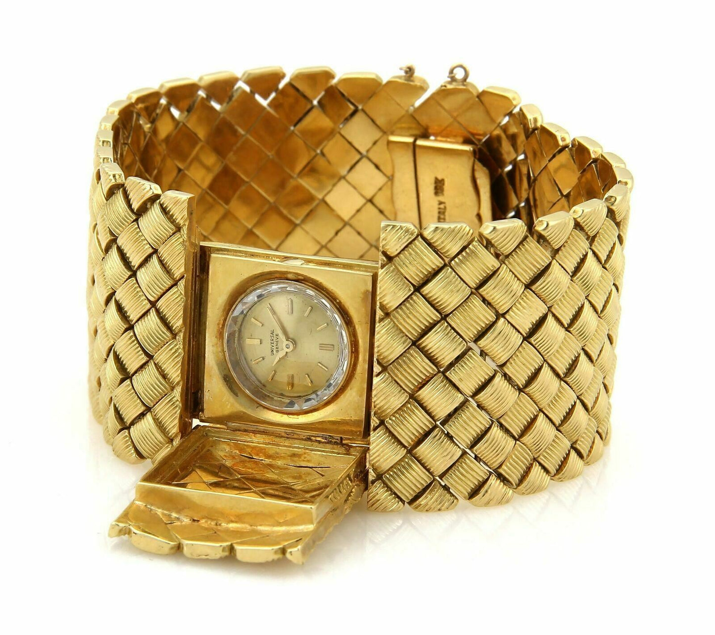 Hidden Cove 18k Yellow Gold  Watch Bracelet