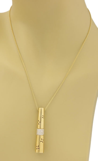 Koesia Diamonds 18k Yellow Gold Long Fancy Pendant Necklace