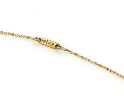 Koesia Diamonds 18k Yellow Gold Long Fancy Pendant Necklace