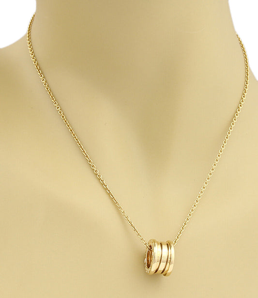 Bvlgari B.zero1  18k Yellow Gold Pendant Necklace