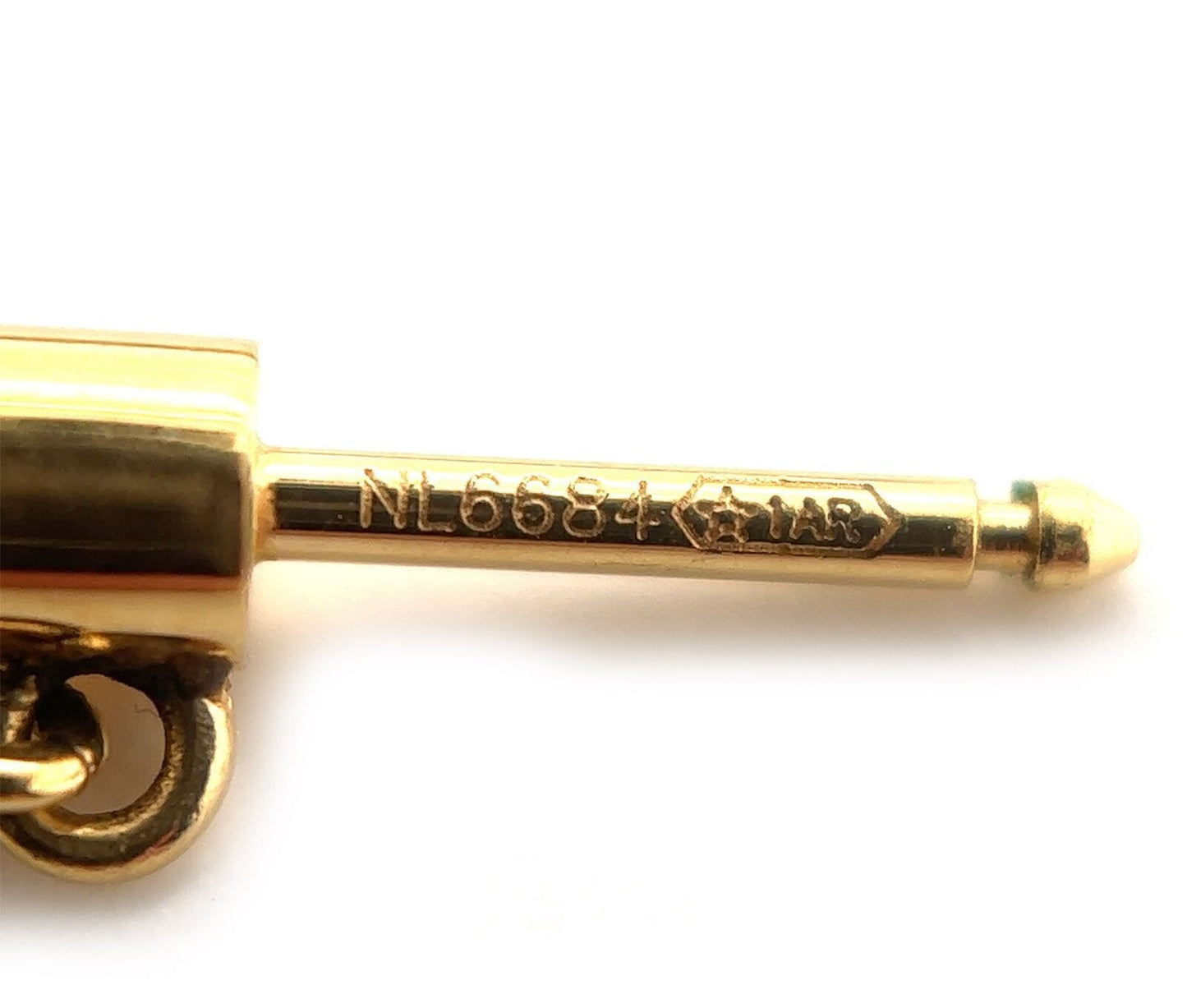 Cartier Diamond Tri-color 18k Gold Love Knot Drop Dangle Earrings w/Cert