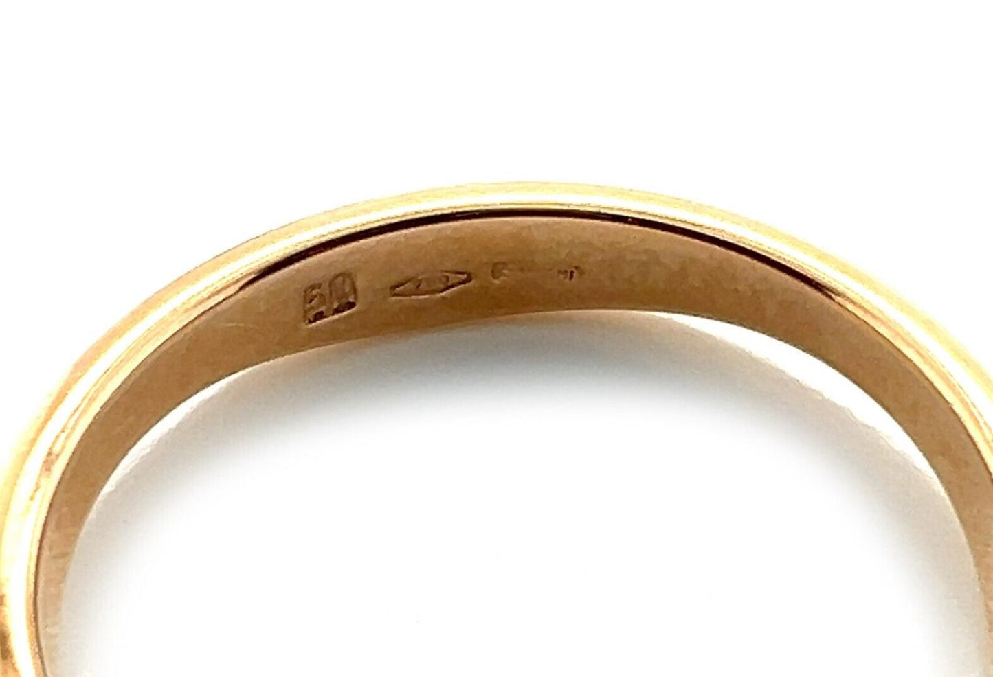 Cartier Love Me Pave Diamond Tri-Gold Three Stackable Band Ring W/paper - Size 5