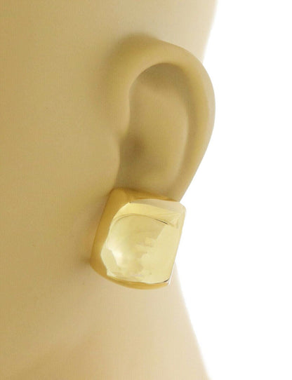 Mayor's Jeweler 18k Yellow Gold 20mm Wide Huggie Earrings