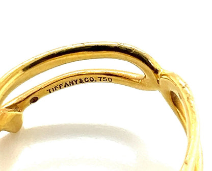 Tiffany & Co. 18k Yellow Gold Braided Band Ring - Size 5