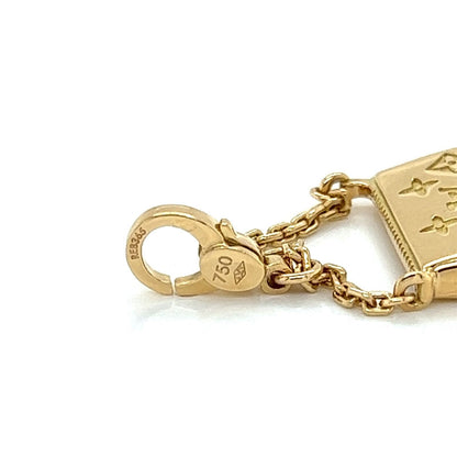 Louis Vuitton de Monogram 18k Yellow Gold Clutch Purse Charm Pendant