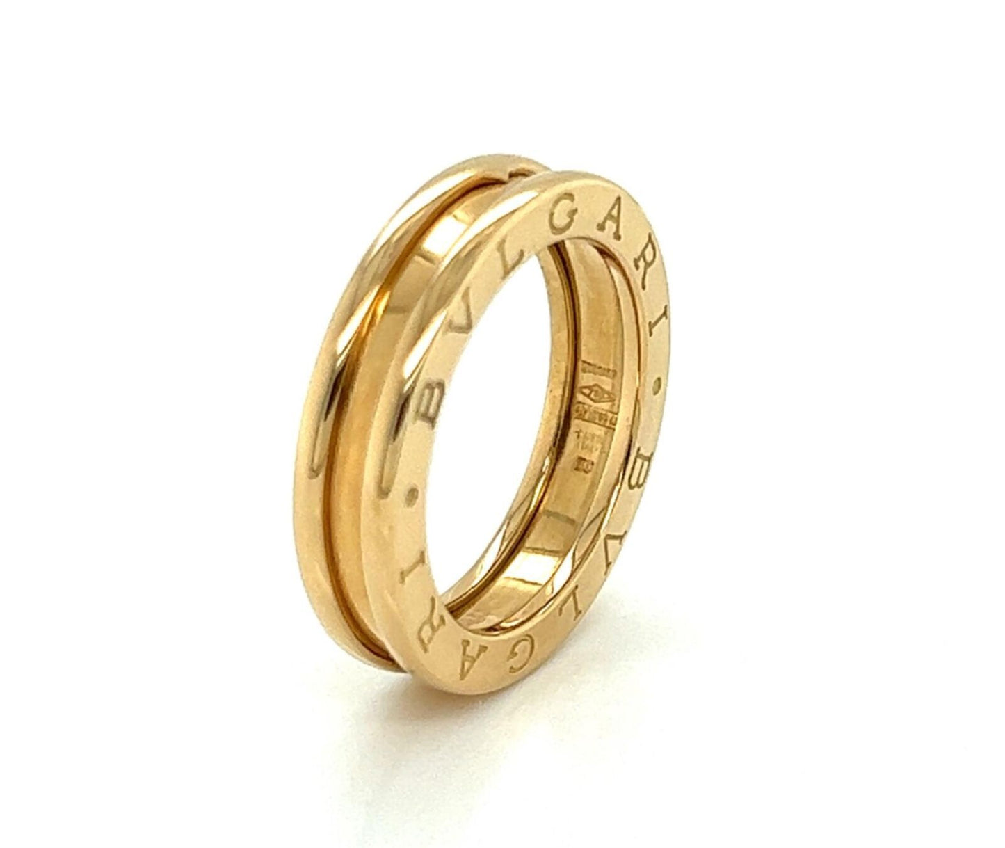 Bvlgari B.zero1 One Band Ring in 18k Yellow Gold - Size 5.25