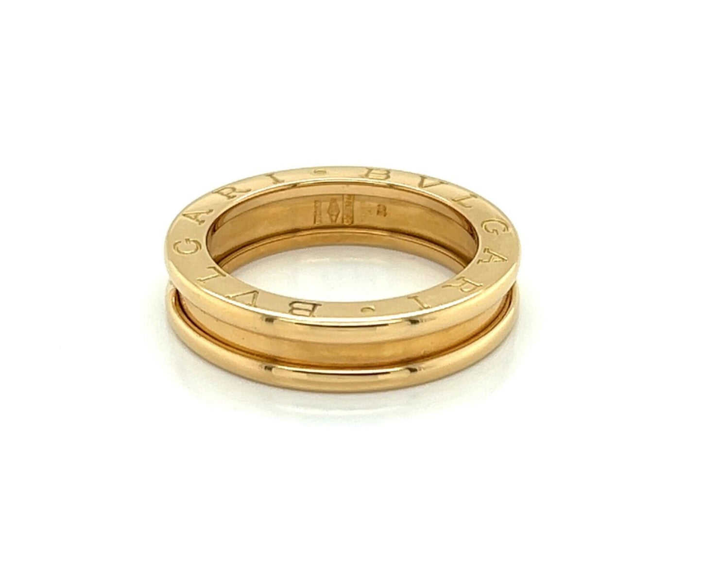 Bvlgari B.zero1 One Band Ring in 18k Yellow Gold - Size 5.25