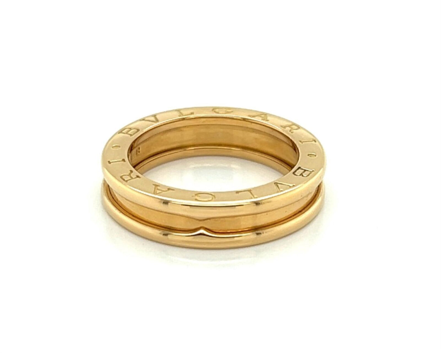 Bvlgari B.zero1 One Band Ring in 18k Yellow Gold - Size 5.25