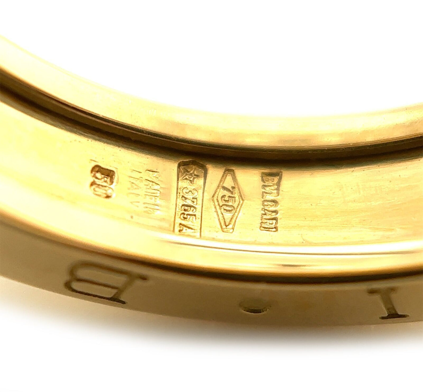 Bvlgari B.zero1 One Band Ring in 18k Yellow Gold - Size 5.25