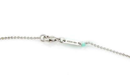 Koesia 18k White Gold 2.50ct Diamond Amethyst 9mm Pearl Pendant Necklace