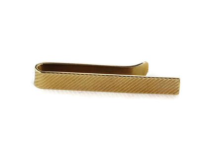 Tiffany & Co. 14k Yellow Gold Fluted Tie Clip