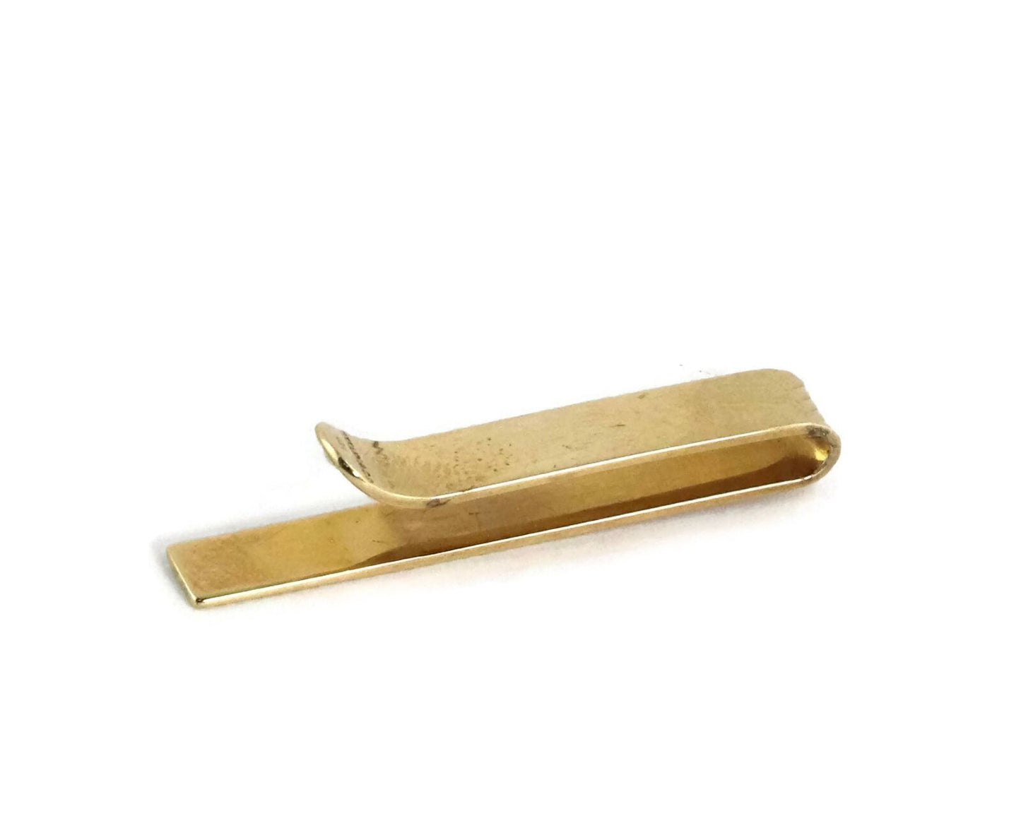 Tiffany & Co. 14k Yellow Gold Fluted Tie Clip
