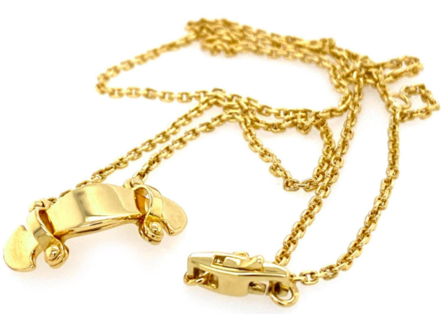 Louis Vuitton Stand By Me 18k Yellow Gold Pendant Necklace