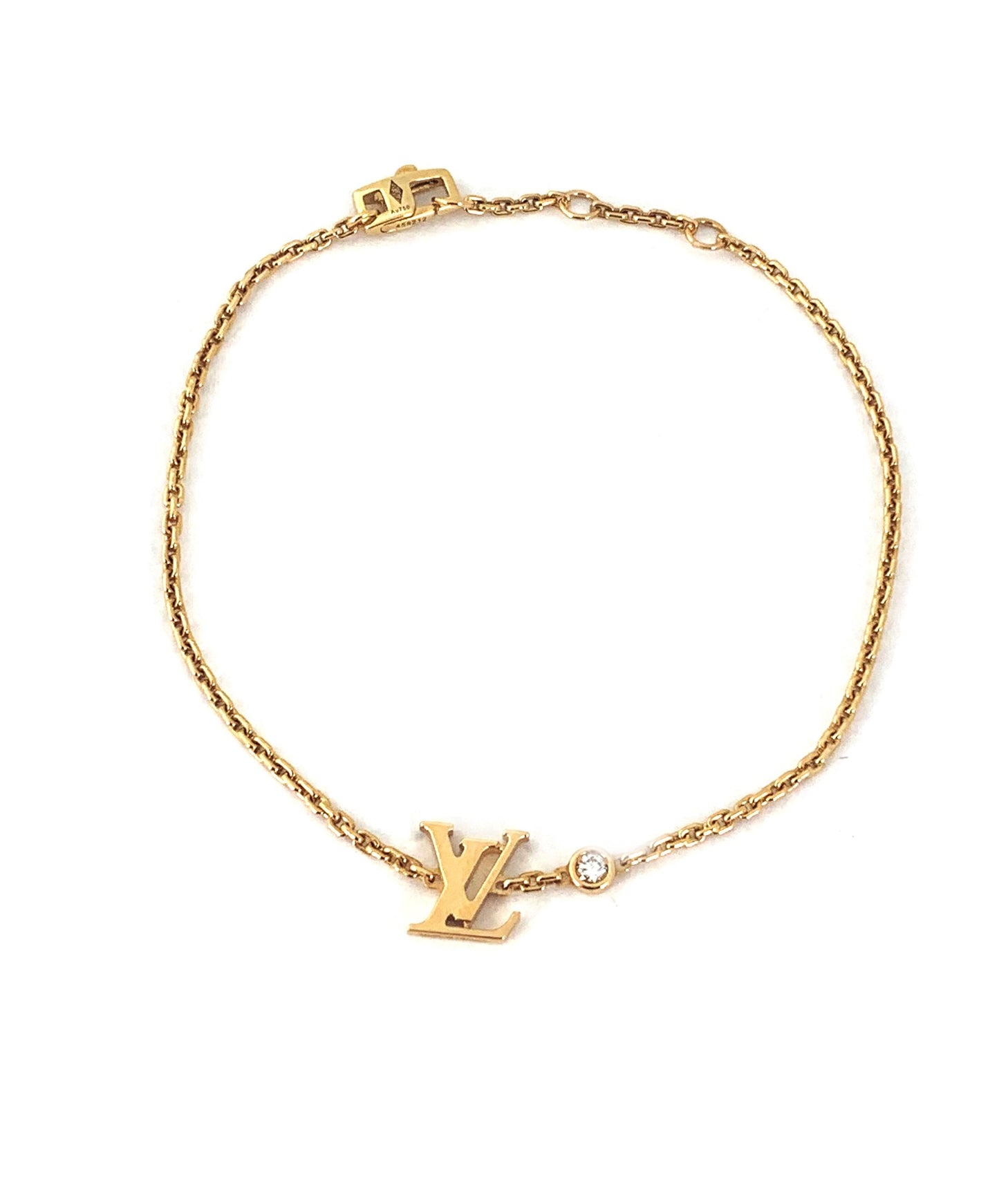 Louis Vuitton Idylle Blossom Diamond 18k Yellow Gold Bracelet