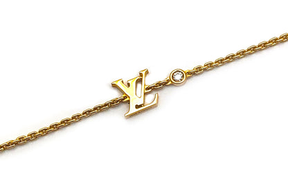 Louis Vuitton Idylle Blossom Diamond 18k Yellow Gold Bracelet