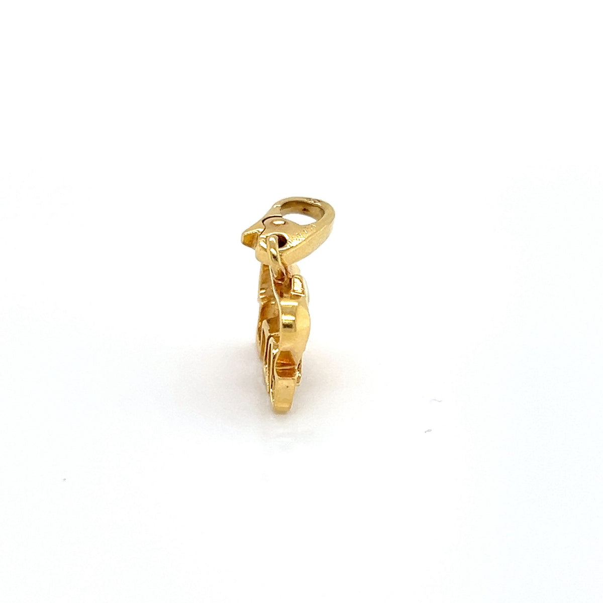 Cartier Elephant Emerald 18k Yellow Gold Charm Pendant