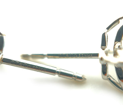 Tiffany & Co. Victoria Collection 0.92ct Diamond Platinum Flower Stud Earrings