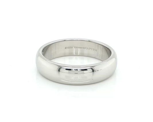 Tiffany & Co. Platinum Comfort Fit Pt950 Band Ring