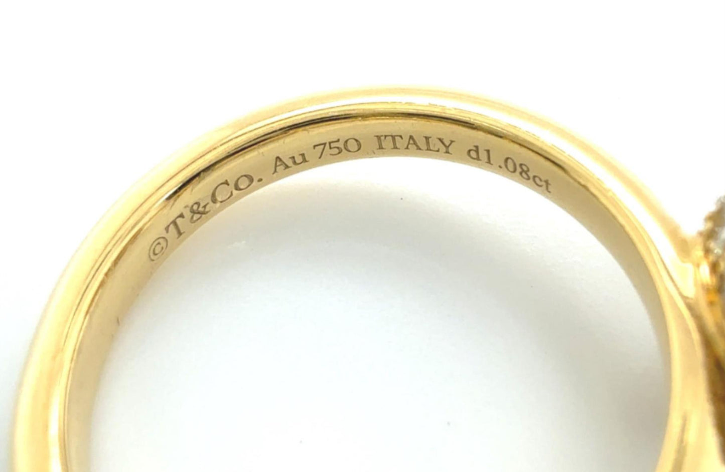 Tiffany & Co. HardWear Diamond Sphere 18k Yellow Gold Ring