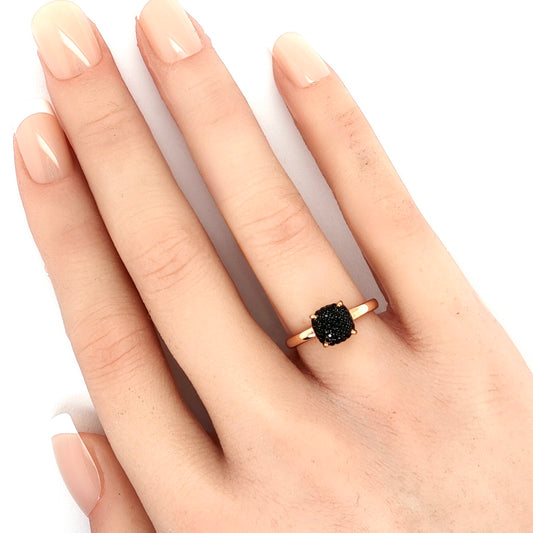 Tiffany & Co. HardWear Diamond Sphere 18k Yellow Gold Ring