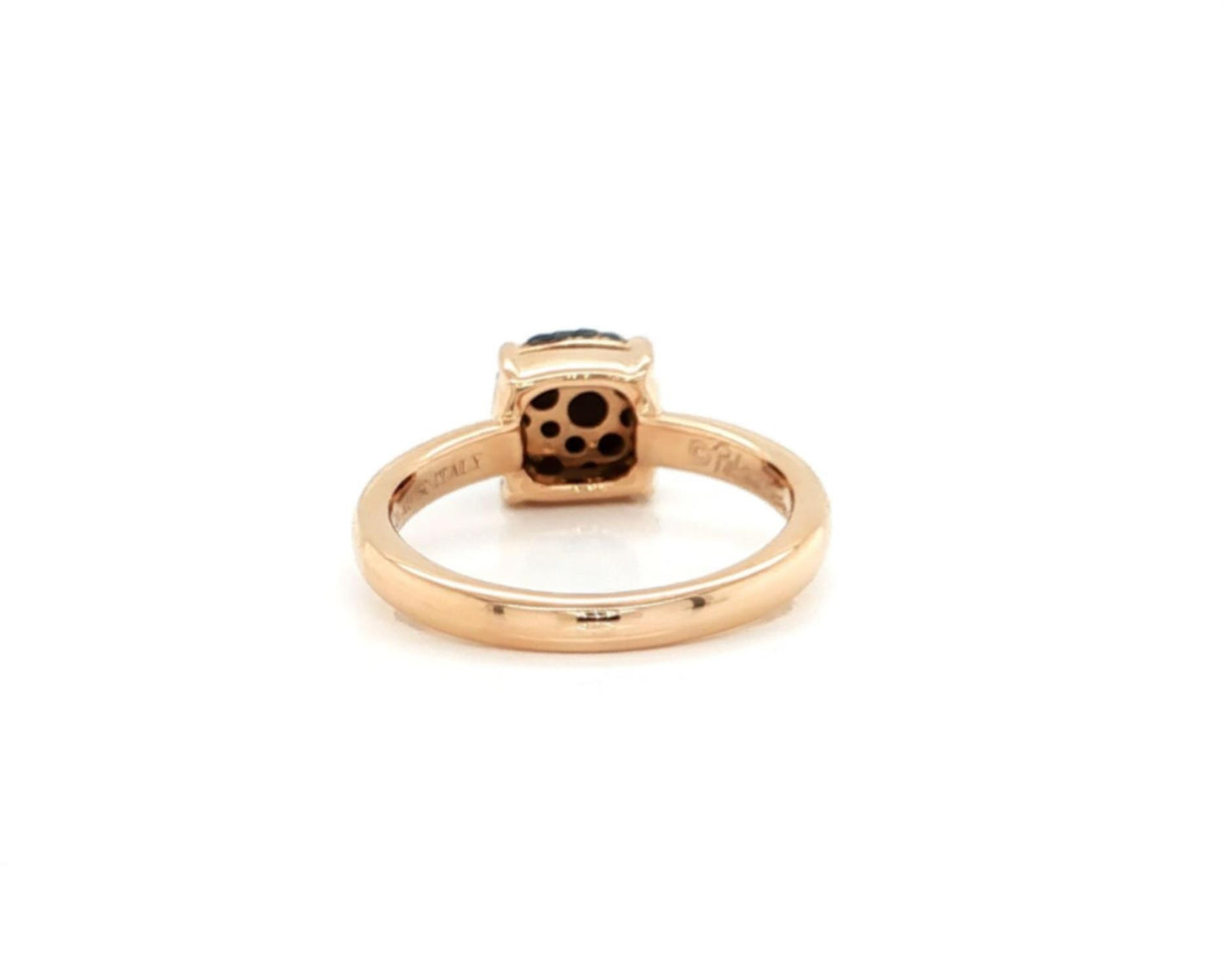 Tiffany & Co. Paloma Picasso SugarStacks Black Spinel 18k Rose Gold Ring