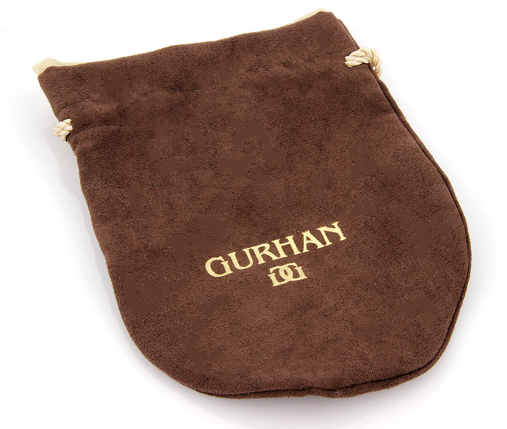 Gurhan Rune Rutilated Quartz 24k Yellow Gold Cocktail Ring Size 6