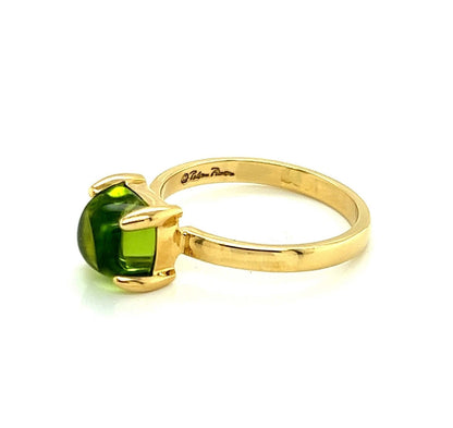 Tiffany & Co. 18k Yellow Gold Picasso Peridot Sugar Stacks Ring