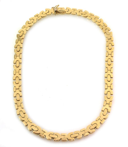Fancy 14k Yellow Gold Link Necklace