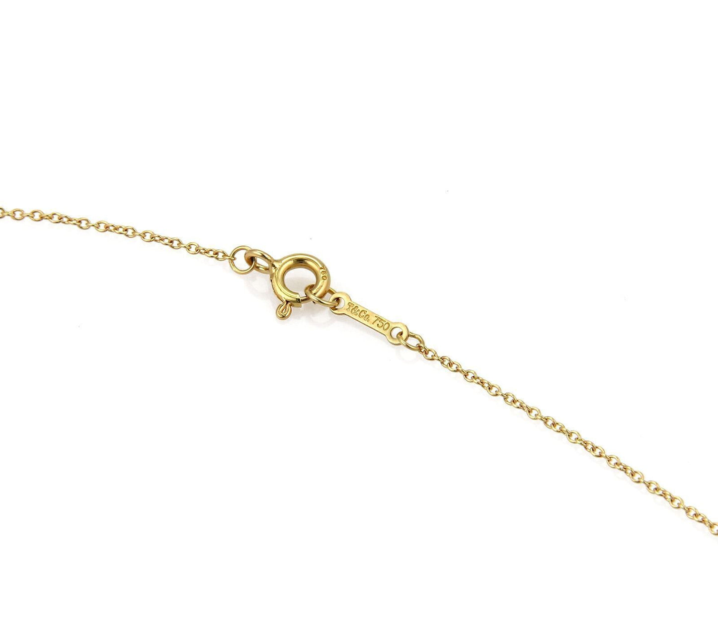 Tiffany & Co. Picasso 18k Yellow Gold Small Zellige Pendant Necklace