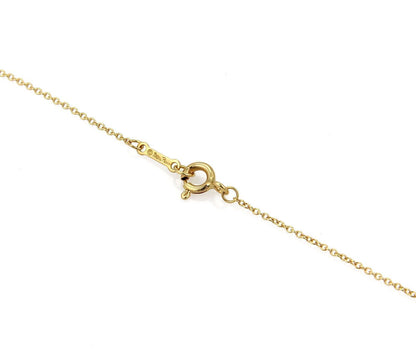 Tiffany & Co. Picasso 18k Yellow Gold Small Zellige Pendant Necklace