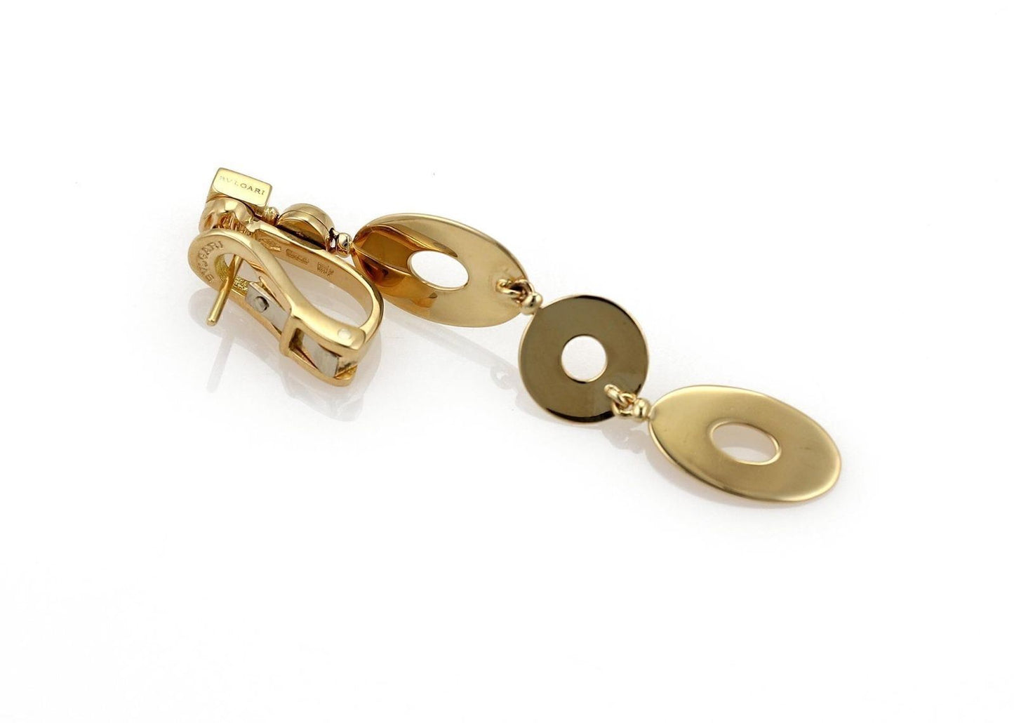 Bvlgari Lucea 18k Yellow Gold Dangle Earrings