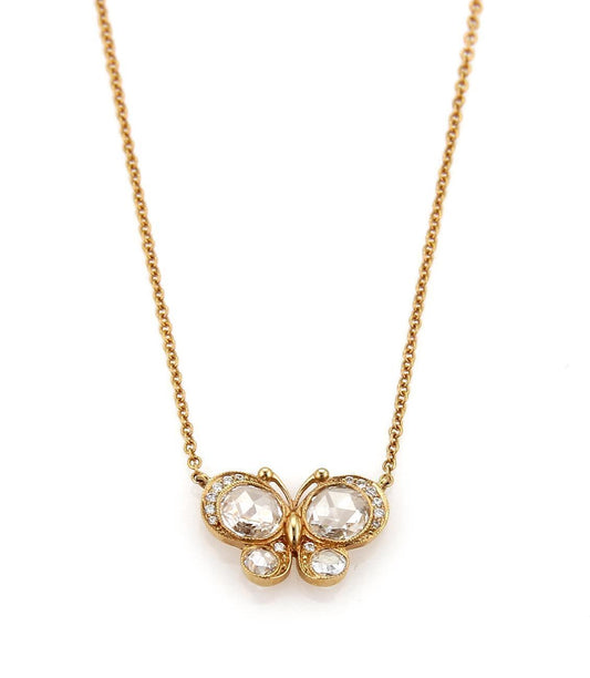 Tiffany & Co. Enchant Diamond Butterfly 18k Rose Gold Pendant Necklace | Necklaces | catalog, Designer Jewelry, Necklaces, Pendants, Tiffany & Co. | Tiffany & Co.