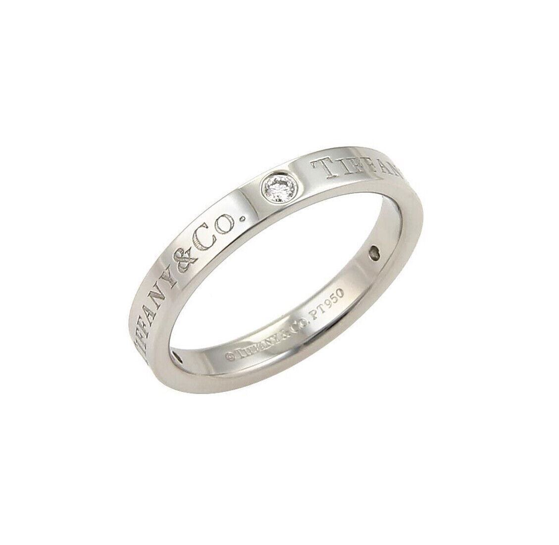 Tiffany & Co. 3 Diamond Platinum Flat Band Ring | Rings | bands, catalog, Designer Jewelry, Rings, Tiffany & Co. | Tiffany & Co.