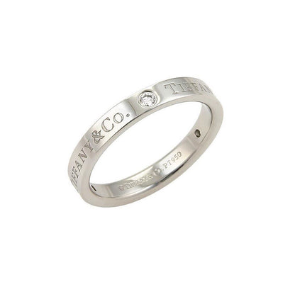 Tiffany & Co. 3 Diamond Platinum Flat Band Ring | Rings | bands, catalog, Designer Jewelry, Rings, Tiffany & Co. | Tiffany & Co.