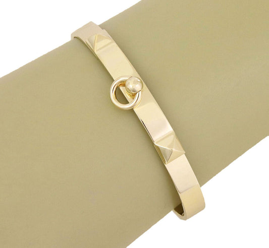 Hermes Collier de Chien 18k Yellow Gold Bangle Bracelet | Bracelets | Bangles, Bracelets, catalog, Designer Jewelry, hermes | Hermes