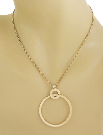 Piaget Possession Diamond 18k Yellow Gold Circle Pendant Chain Necklace | Necklaces | catalog, Designer Jewelry, Necklaces, Pendants, Piaget | Piaget