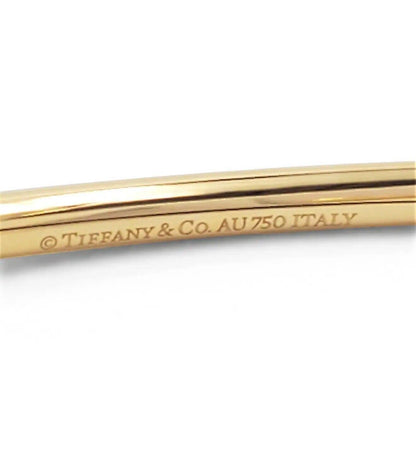 Tiffany & Co. Hardwear 8mm Ball Bypass 18k Yellow Gold Bangle Bracelet