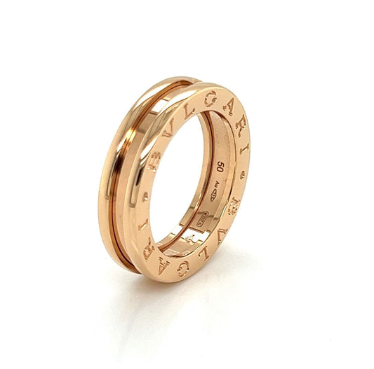 Bvlgari B.zero1 One-Band 18k Rose Gold Ring | Rings | bands, Bvlgari, catalog, Designer Jewelry, Rings | Bvlgari
